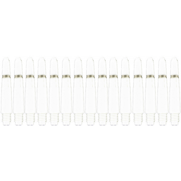 Nylon + ring X-short White 5-pack