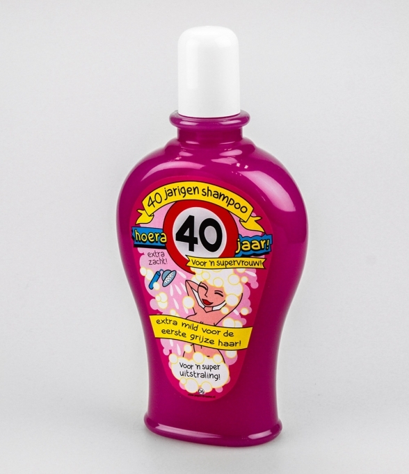 Funny shampoo 40 Jaar Vrouw