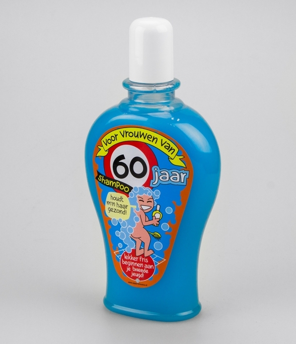 Funny shampoo 60 Jaar vrouw