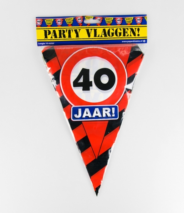 Partyvlaggen 40 Jaar