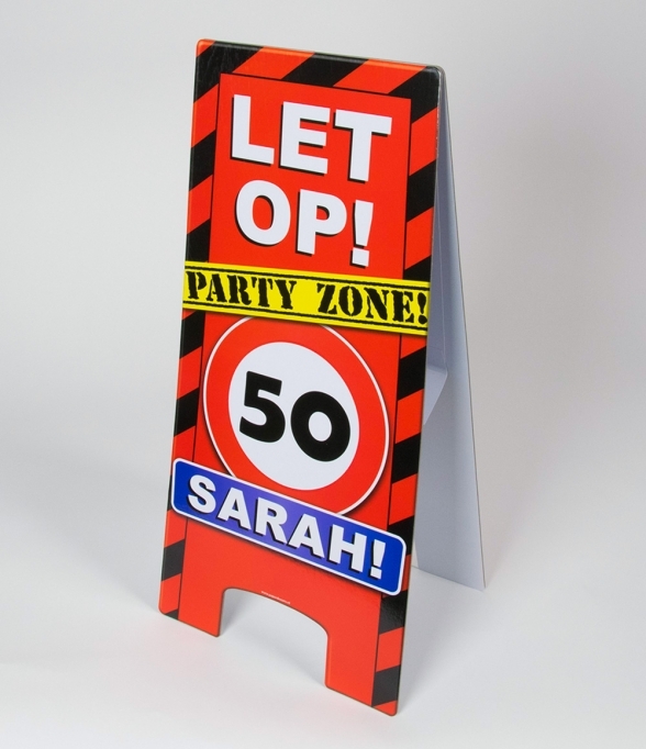 Warning Signs 50 Jaar Sarah